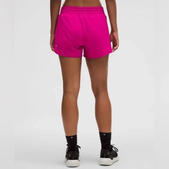 🦩Lululemon Size 2 Ripened Raspberry Hotty Hot High-Rise Lined Shorts (4” Inseam) - Picture 7 of 14